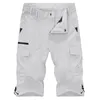 Pantaloncini da uomo MAGCOMSEN Bermuda Cargo Uomo Estate Leggero Quick Dry Impermeabile Outdoor per Escursionismo Pesca Lavoro casual 230410