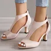 Kleid Schuhe Sommer Frauen Keil Sandalen 2023 Böhmische Handgemachte Damen Casual Bequeme Plattform Pumpen Heels Zapatos Para Mujeres