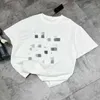 Femmes Designer t-shirt 2023 été haute édition Li lâche Simple unisexe Flash mère Couple col rond manches T-Shirt