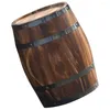 Garden Decorations Whiskey Barrel Planter Po Prop Wooden Decorative Beer Decoration Landscape Drink Floor