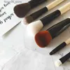 Pincéis de maquiagem 6pcs macios conjuntos de pincéis de maquiagem para base cosmética pó solto sombra mistura escova ferramentas de beleza q231110