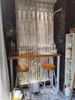 Tapeçarias macrame porta cortina tapeçaria bohemia cortinas de parede pendurado sala de estar mão-tecido algodão corda boho decoração