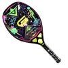 Теннисные ракетки GAIVOTA Beach Теннисная ракетка из карбона 18K Face Rough, рюкзак для старшего спортсмена 231109