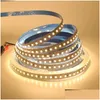 شرائط LED عالية مشرق 2835 شرائط LED 60led/M 120led/M 240led/M شريط الضوء المرن الشريط IP20