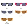 Солнцезащитные очки Long Keeper 2024, панк-ретро, квадратные женские и мужские солнцезащитные очки с желеобразными линзами Uv400 Gafas De Sol