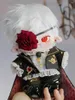 Nappe 20cm Peluche Poupée Vêtements Outfit Rose Accessoires Halloween Original Vintage Beau Vampire Costume Costume Gothique Cadeau