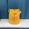 BUCKET bag Womens handbag tote pull closure Drawstring with shoulder strap Designer clutch buckets top handle satchel Crossbody bags shopping