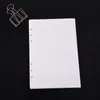 Anteckningar A5 A6 A7 Black Craft White Loose Leaf Notebook Fack med spiral Inline Sidlinje Rätpapper Arbetsstation 230408