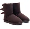 Tasman Booties Australia Zapatillas Tazz Mujer Plataforma Invierno Clásico Bota De Nieve Arco Mini Botas De Piel Zapatos