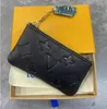 Luxe goederen Special 4 kleuren Key Pouch Zip Wallet Coin Leather Lederen Wallets Dames Designer Purse Louise Purse Vutton Crossbody Viuton Bag 62650