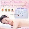 Pro Warmer Wax Heater 500Cc Spa Hand Epilator Voeten Paraffine Lichaam Ontharingscrème Ontharing Tool Bean Kit Drop Levering