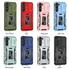 Samsung Galaxy S24 S23 S21 Fe Plus Ultra A33 A22 A53 A24 M34 A71 A52 A72 5G Heavy Slide Camera Cover Protection Case