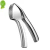 New Garlic Press Ginger Mincer Squeezer Chopper Handle Labor-Saving For Home Chef Dishwasher Safe Easy To Clean