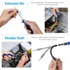 Screwdrivers ORIA magnetic screwdriver kit 142 in 1 repair tool kit 120 position precision screwdriver kit portable bag with magnetic pad 230410