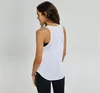 Yoga Vest Tshirt 59 Solid Colors Women Fashion Outdoor Tanks Sports Running Gym Tops Clothes1841966