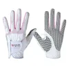 Gants de sport 1 paire de golf pour femmes Tissu et lycra 4 types dame cadeau gant de sport gauche droite respirant antidérapant ruban magique 231109