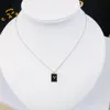 T GG Simple Style Stainless Steel Necklace Designer Gail Gift Jewelry Fashion Love Necklace Winter 925 Silver Shine Necklace with the trasle