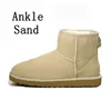 Designer-Schneestiefel Australien Mini-Plattform Kinder Damen Tazz Hausschuhe Tasman Slip-on-Slides Winter warme Stiefeletten Wolle Wildleder Fell Schaffell Schuhe Stiefeletten Größe 21-42