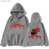 Erkek Hoodies Sweatshirts İspanyol Motomami Hoodies Mommy Sonbahar Kış Sokak Giyin