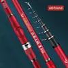 Boat Fishing Rods carbon rock fishing rod 5. 6.0M ultra-light ultra-hard portable carp rod telescopic sea Fishing rod surfing rotating rod 231109