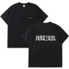 T-shirts voor heren Coraline Maneskin Pirnt T-shirt Europees en Amerikaanse mode Black T-shirt Men Women Street Hip-Hop Jeugd Korte mouw T-shirt Man 230410