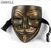 GNHYLL V For Vendetta Mask Anonymous Movie Guy Fawkes Halloween Masquerade Party Face March Protest Costume Accessory8257831