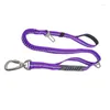 Hundehalsbänder Q1JB Leine Bungee für Outdoor-Walking Wandern Reflektierendes Seil Laufen Tracting Geschirre