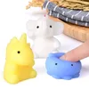 Autres jouets Autres fournitures de fête festive 50 5PCS Kawaii Squishies Mochi Anima Squishy Jouets pour enfants Antistress Ball Squeeze Favors Stress Relief Birthday 230408