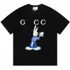 2023 Nieuwe Designer Dames T-shirt High-end shirt Differentiëren Differentiate Original Quality Version of the Market Chaopai Classic Cartoon Men Relaxed Sleeve Tee