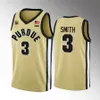 CUSTOM NCAA Purdue Boilermakers Jerseys Rick Mount-era Throwback Basketball Jersey Swanigan Patch Zach Edey Jaden Ivey