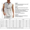 Men's Tank Tops Fashion Mens Summe Tank Tops Cotton Linen Casual Sleeveless Tops Loose Lace Up V-Neck Pocket Tees Shirts Male Streetwear 230410