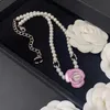 Pendant Necklaces Christmas Gifts Boutique Sier Plated Pearl Winter Brand Jewelry Fashion Love Women Family Pendant Necklace
