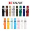 Titta på Bands Silicone Watch Bands 1416181920212224 mm Soft Quick Release Rubber Watch Bands Galaxy Watch Straps 231109