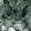 Juldekorationer 65 ft Prelit flockade Frisco Pine Artificial Tree 250 Clear Lights Green by Holiday Time 231110