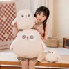 Stuffed Plush Animals Bird Doll Stuffed White Owl Cartoon Fatty Plush Toy Like Ball Fuzzy Long Decor Prop Children Home Decoration Christmas Gift R231110