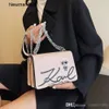 2023 Small Fresh Designer Fashion Simple Womens Bag Sac Trend Crossbody Sac Nouveau petit sac carré 6 couleurs