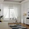 Curtain Window Screening Tulle Gauze Cover Eyelet Valance Voile Living Room Home Drap Yarn Decor 3 Sizes D30