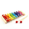 Piano à frapper à la main en bois, jouet pour enfants, Instruments de musique, Xylophone, jouets de développement en bois, cadeaux pour enfants, jouets éducatifs d'apprentissage