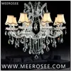 Modern Clear Chrome Chandeliers Maria Theresa Cristal Pingente Lâmpada Iluminação Interior Lustre Cristal Pendelleuchte Luminária Top Quality 8 Luzes