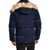 Women's Winter Down Jacket med päls krage och huva, varm kappa, designer varumärkeskläder, herr- och kvinnors modepackan, parets förtjockade kappa