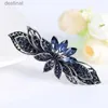 Akcesoria do włosów do włosów altobefun Nowy klasyczny kryształowy kryształowy motyl Kobiety Dziewczęta Dziewczyny Ladies Barrettes puste włosy ornament AE021L231110