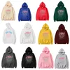 Designer Mens 22ss Spider Pink Sp5der Sweats à capuche Jeunes Sweatshirts Streetwear Thug 555555 Angel Hoody Hommes Femmes 11 Web Pull Imprimer Spider Web Pull Mode Top F3