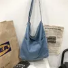 Bolsas de noite tendências vintage jeans feminina bolsa de ombro de estilo coreano