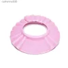 Shower Caps Adjustable Shower Bath Visor Shield Wash Hair Cap Shampoo Resistance Protect Ear Eye Hat Baby Children Kids InfantL231111