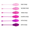 Ägg 6st Medical Silicone Kegel Balls Set For Women Vaginal Muscle Draw Train Train Dabbell Geisha Kegel Ousicer Ball 1124