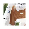 Pièces de VTT auto-adhésif 2400X600X6Mm Eva mousse Marine bateau Yacht plancher Faux imitation feuille de teck Pad platelage décor tapis livraison directe Dhian