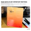 Wall Clocks Whiteboards Memo Pen Desktop Planner Dry Erase Erasable Multi-function Acrylic Office