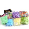 Charm Bracelets 8 Bag Mix Bands 600 Bands/pack Rubber Kit For Kids DIY Set