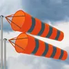 زخارف حديقة عاكس Windsock Streamer 80/100/150 سم مقاوم للخدش العلم للرياح الفلورسنت Weathervane الرياح