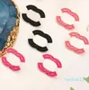 Luxury Designer Double Brand Letter Stud Earrings Material Plated Imitation Pearl Women Geometry Earring Girls Wedding Christmas